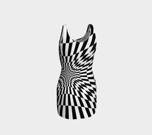 Grandmaster Dragon 3D Chessboard Bodycon