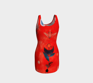 Kamikaze Dragon Dive Bombing Bird Bodycon