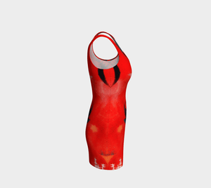Kamikaze Dragon Dive Bombing Bird Bodycon