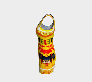 Elvis Dragon Viva Las Booty Bodycon