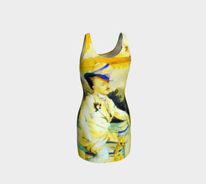 Dandy Dragon Mello Yellow Jaunty Bodycon