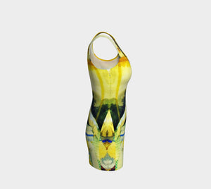 Dandy Dragon Mello Yellow Jaunty Bodycon