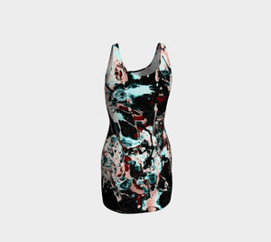 Jackson Dragon Paint Spatter All Over Your Bodycon