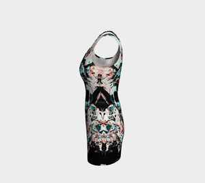 Jackson Dragon Paint Spatter All Over Your Bodycon