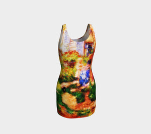 Cowsills Dragon Flower Girl Pencil Skirt