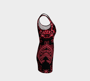 Nature Boy Dragon Rorschach Test Bodycon