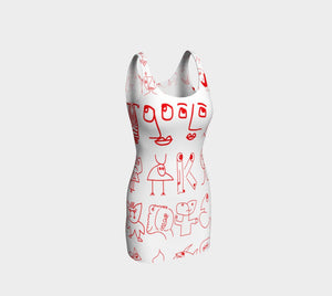Manfred Dragon Go Font Yourself Bodycon