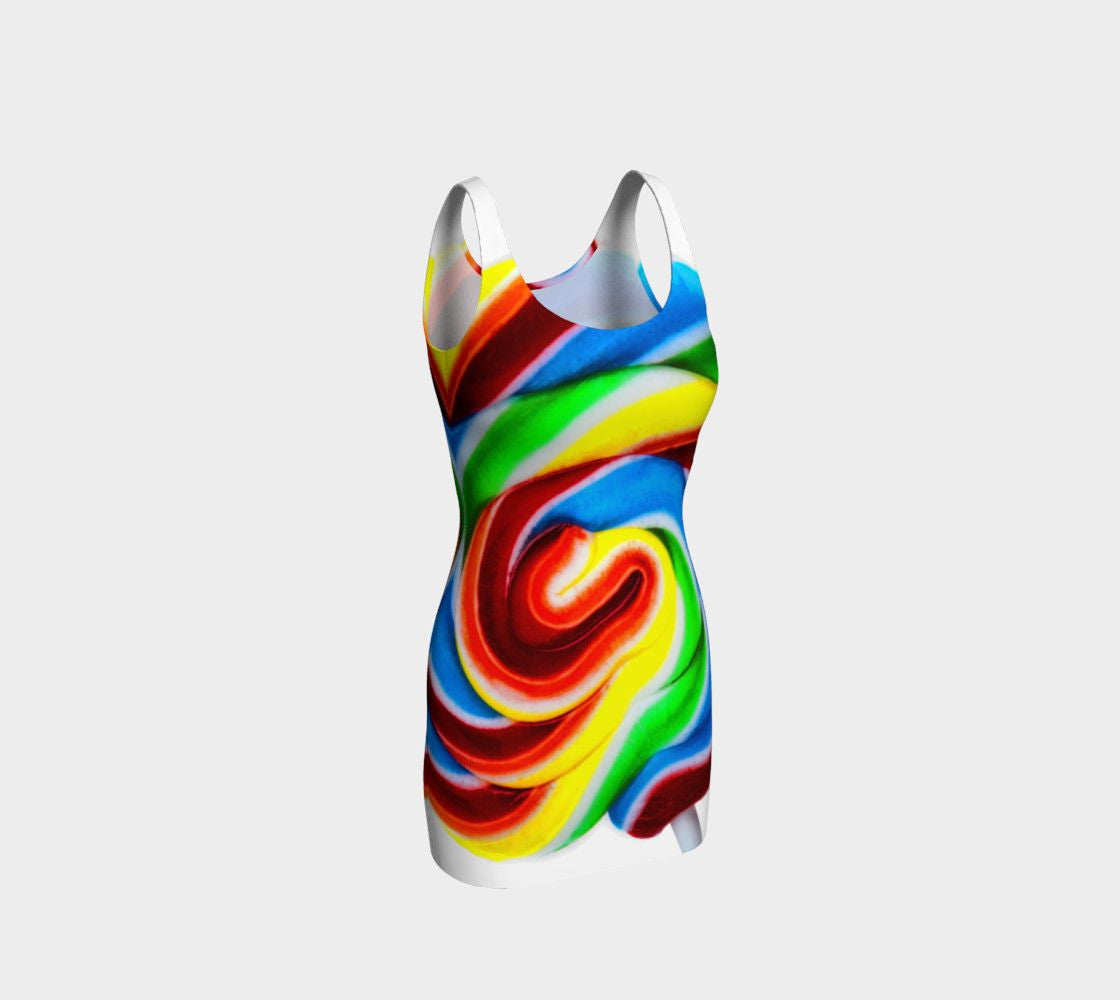 Don't Take Candy From Strangers Dragon Lollipop Bodycon