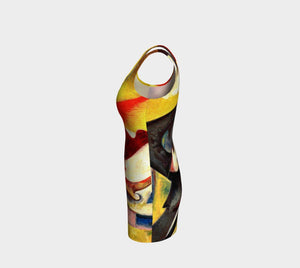 Chagall Dragon Backstabber Curve Hugging Bodycon