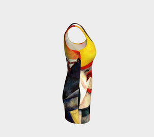 Chagall Dragon Backstabber Curve Hugging Bodycon