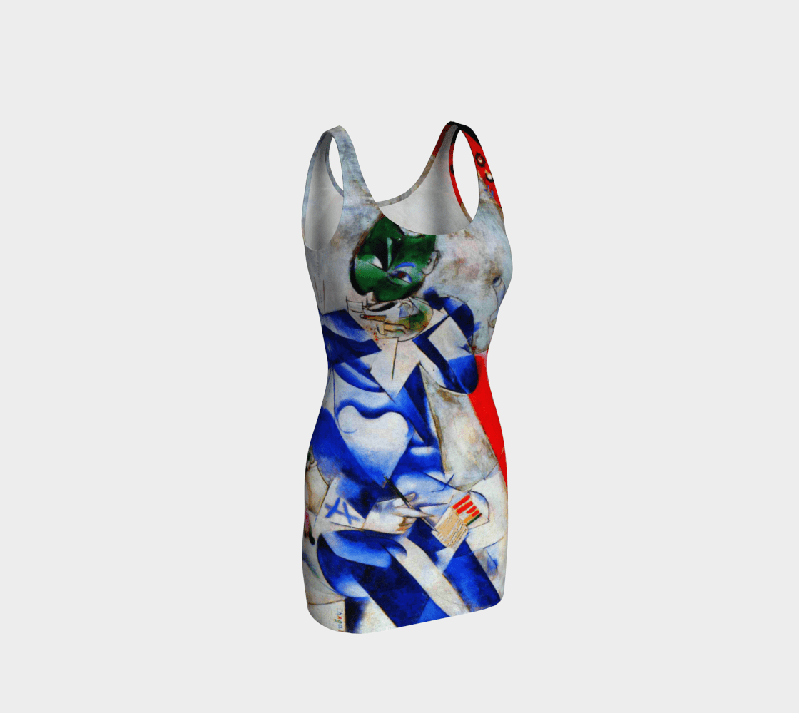 Chagall Dragon Half Past Three Bodycon