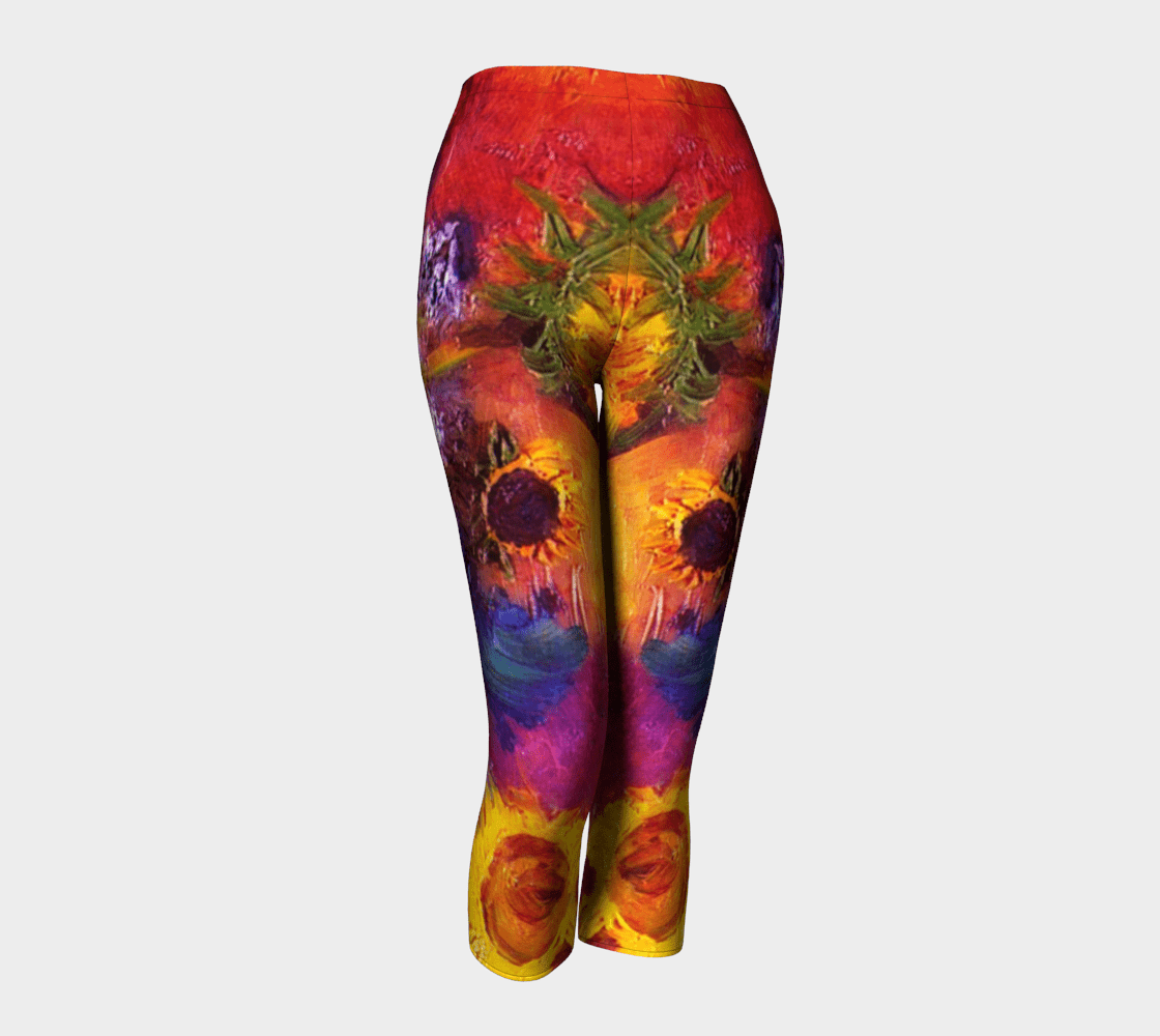 Go Girl Dragon Colorfabtablulous Capris