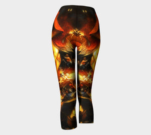 Hieronymous Dragon Is It Hot In Hell Or Is It Just Me Capris