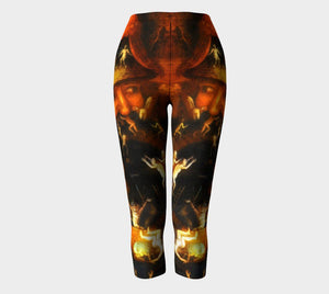 Hieronymous Dragon Is It Hot In Hell Or Is It Just Me Capris