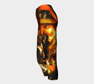 Hieronymous Dragon Is It Hot In Hell Or Is It Just Me Capris