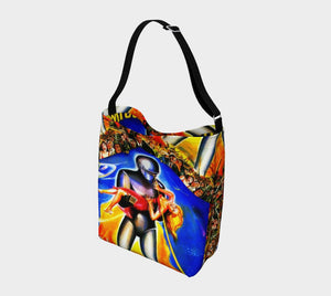 SciFi Dragon Robot Stole My Chick Toted Her Off Tote