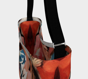 Pajama Party Dragon Picasso Sleepover Tote