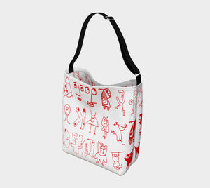 Manfred Dragon Go Font Yourself Tote