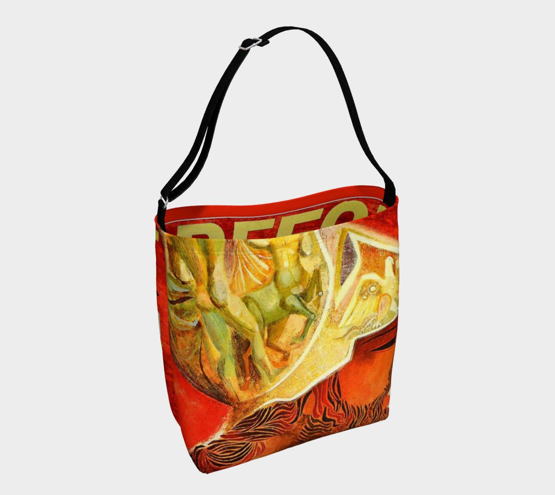 Demosthenes Dragon Hellenistic Tote Bag
