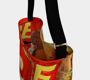 Demosthenes Dragon Hellenistic Tote Bag