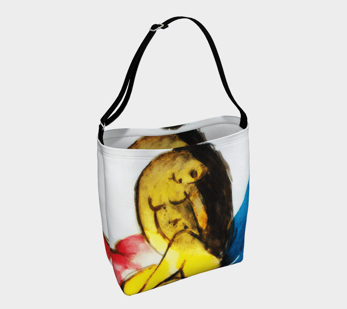 Abstract Dragon Franz Girl Tote Bag