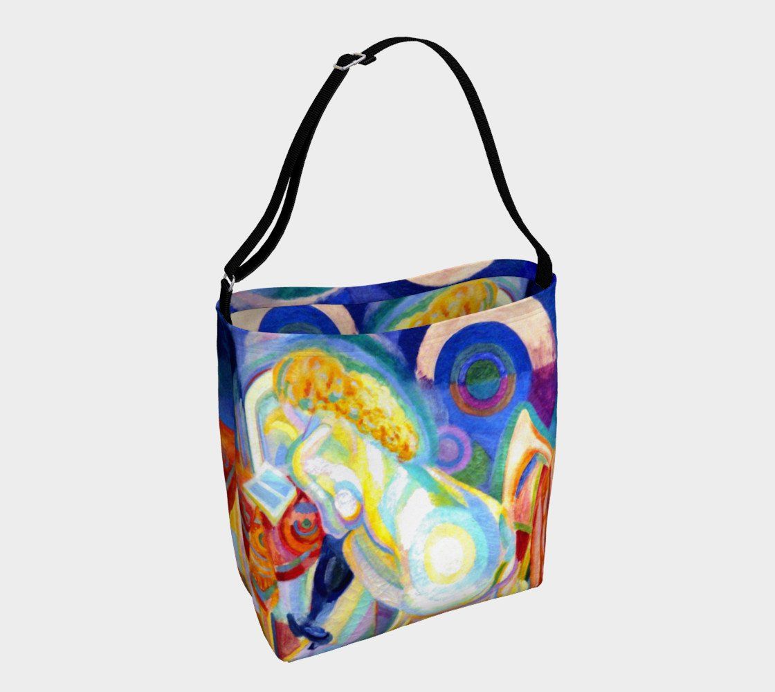 Delaunay Dragon Multitasking Mademoiselle Tote Bag