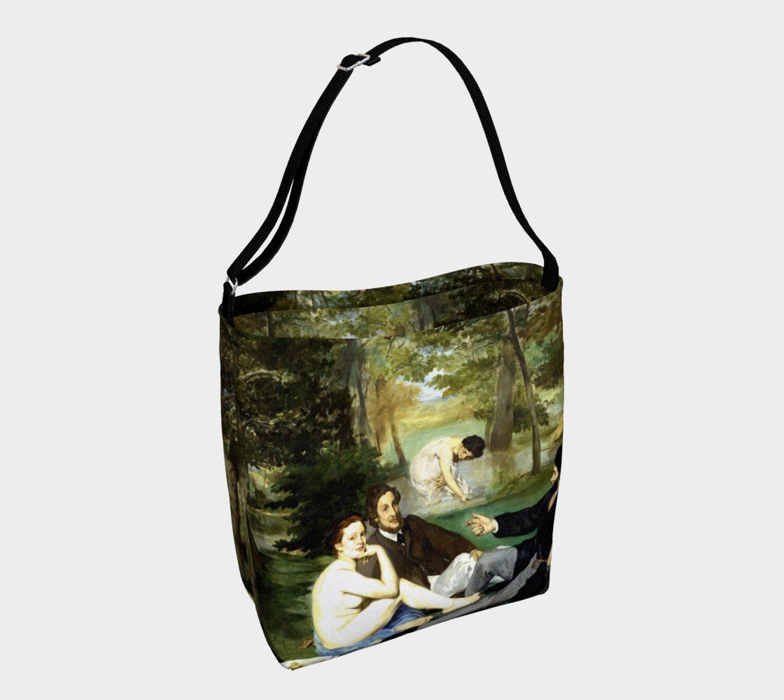 Manny Manet Dragon Naked Chicks Picnic Tote