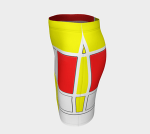 Mondrian Dragon Action Adventure Heroine Pencil Skirt