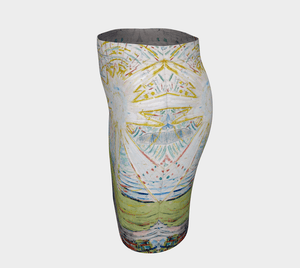 Edvard Dragon Atomic Pencil Skirt