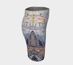 Edvard Dragon Atomic Pencil Skirt