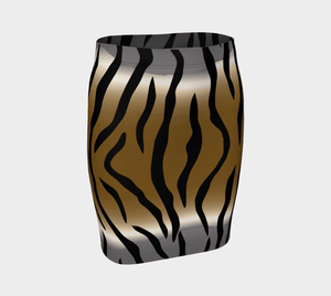 Animal Style Dragon In & Out Pencil Skirt