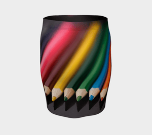 Do Your Homework Dragon No. 2 Color Pencilskirt
