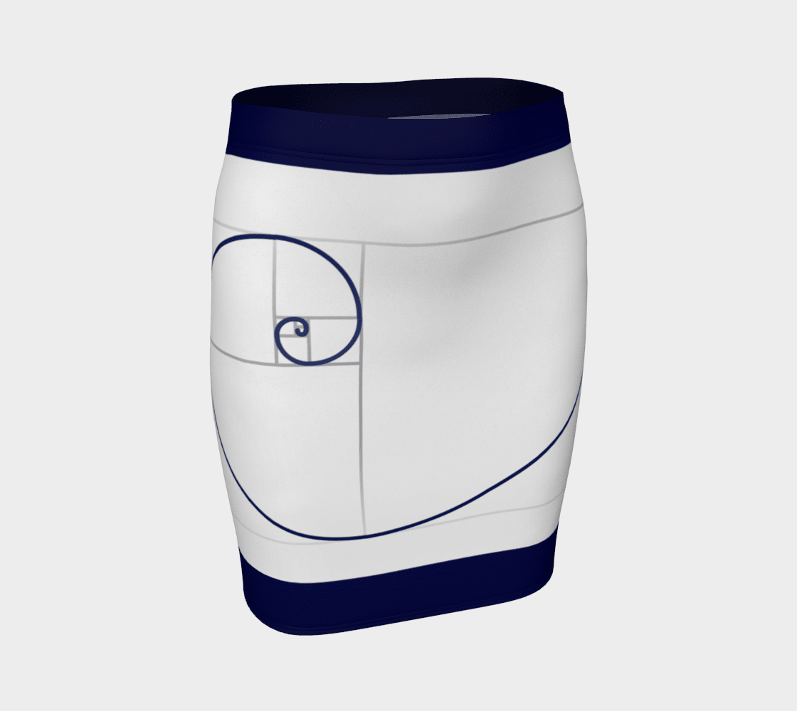 Phidas Dragon Purple Ratio Proportional Pencil Skirt