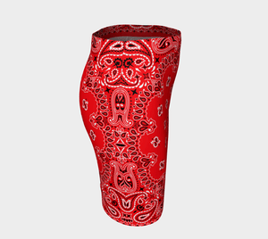 Gypsy Girl Dragon Bandana Pencil Skirt