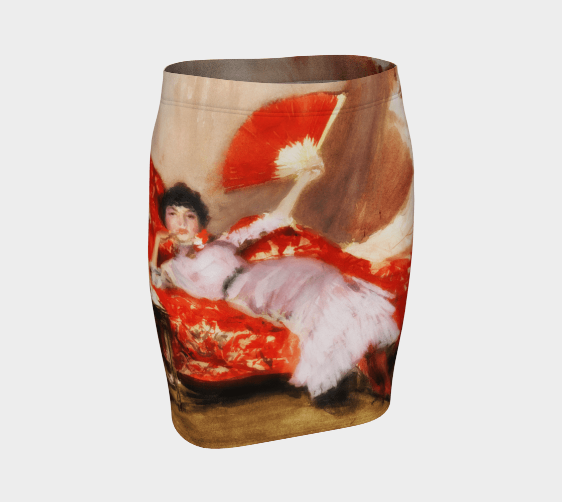 My Biggest Fan Dragon Milly Pencil Skirt