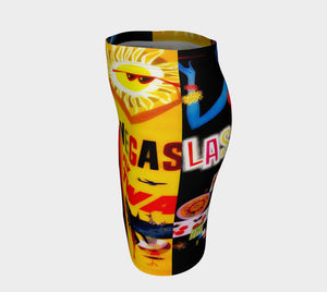 Elvis Dragon Viva Las Pencil Skirt