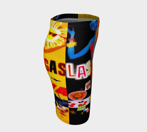 Elvis Dragon Viva Las Pencil Skirt