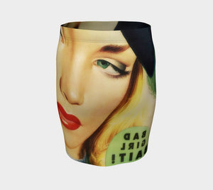 Bad Girl Dragon Bait & Switch Pencil Skirt