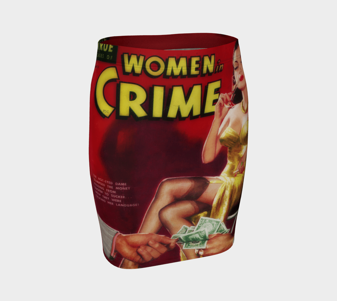 Judge Dragon Sometimes Crime Does Pay Pencil Skirt