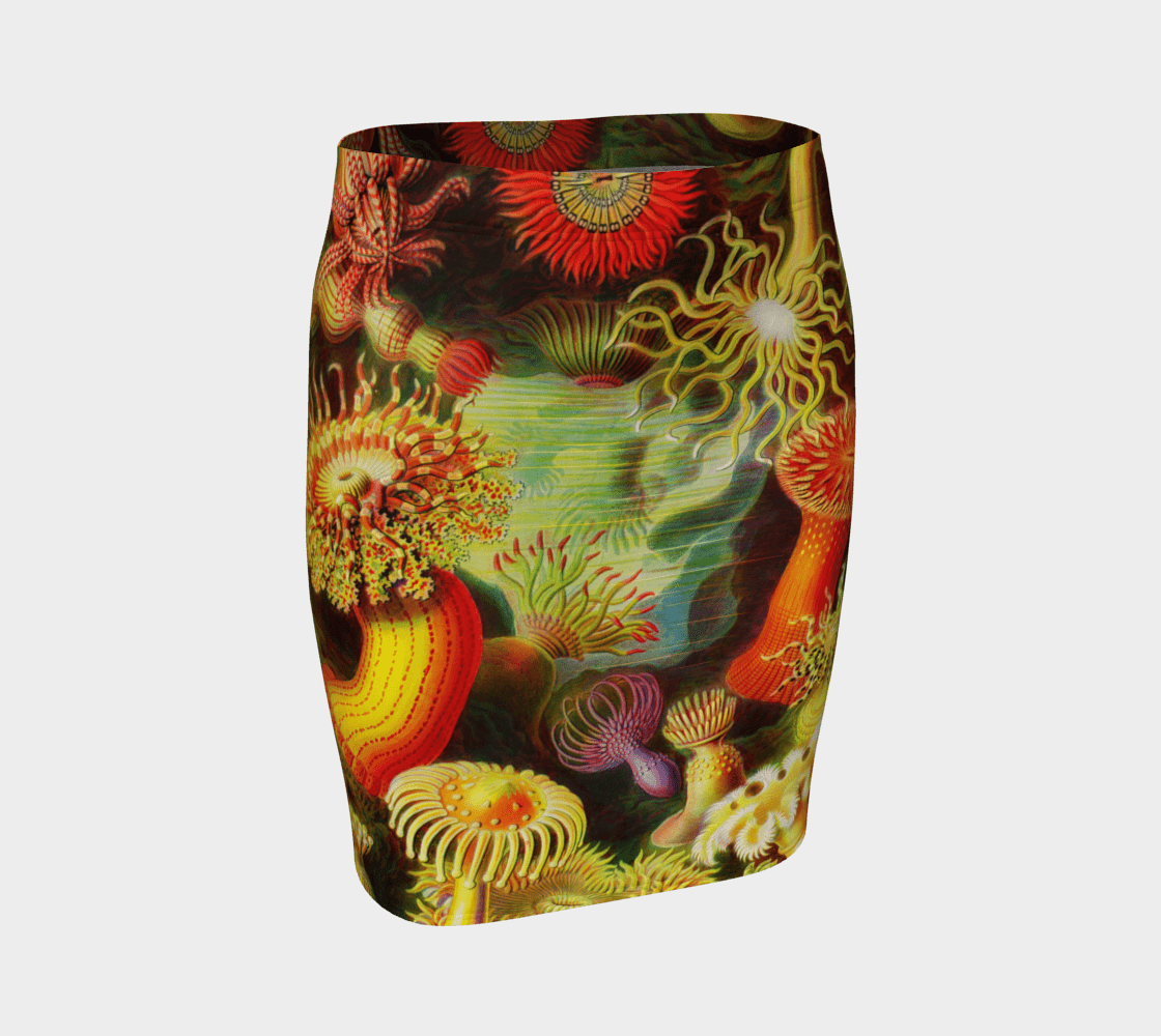 Nature Boy Dragon Gluten Free Pencil Skirt