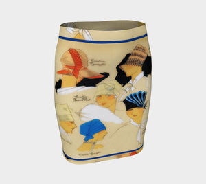 Dragon de Mode Passe Nouveau Chapeau Pencil Skirt