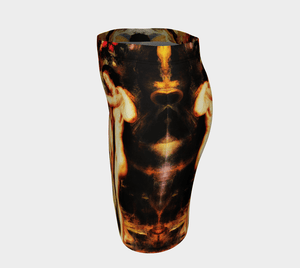 Size Has Nothing To Do With Beauty Dragon Rubenesque Pencil Skirt