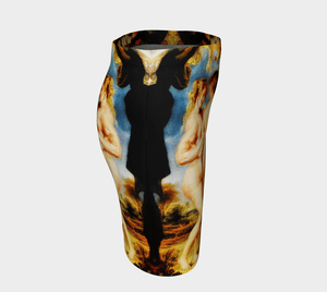 Size Has Nothing To Do With Beauty Dragon Rubenesque Pencil Skirt