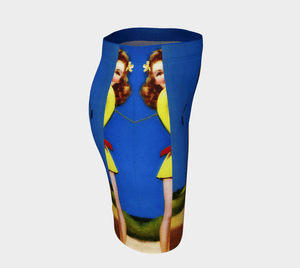 Hole In One Dragon Sun & Sand Trap Pencil Skirt