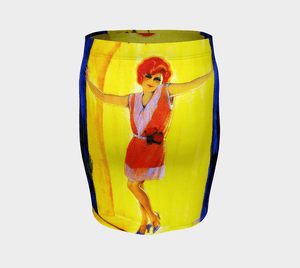 Upper Crust Dragon Courtesan Work Skirt