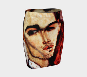 Amedeo Dragon OMG Celso You So Handsome Pencil Skirt