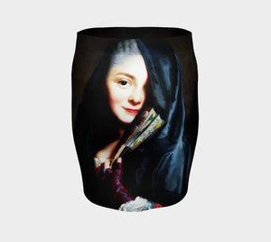Don Juan Dragon Spanish Eyes Pencil Skirt
