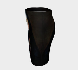 Don Juan Dragon Spanish Eyes Pencil Skirt
