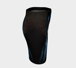 Don Juan Dragon Spanish Eyes Pencil Skirt