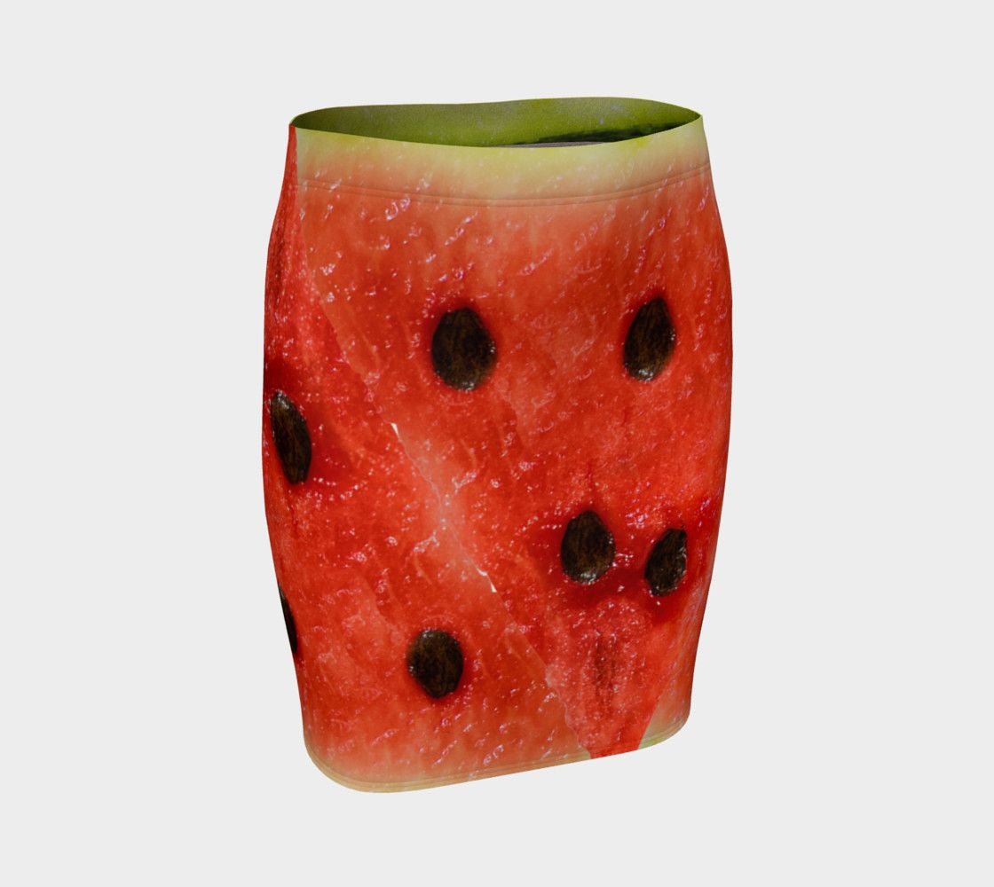 Eat More Fruit Dragon #WatermelonDress Pencil Skirt